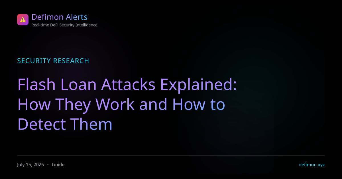 Flash Loan Attacks Explained: How They Work and How to Detect Them
